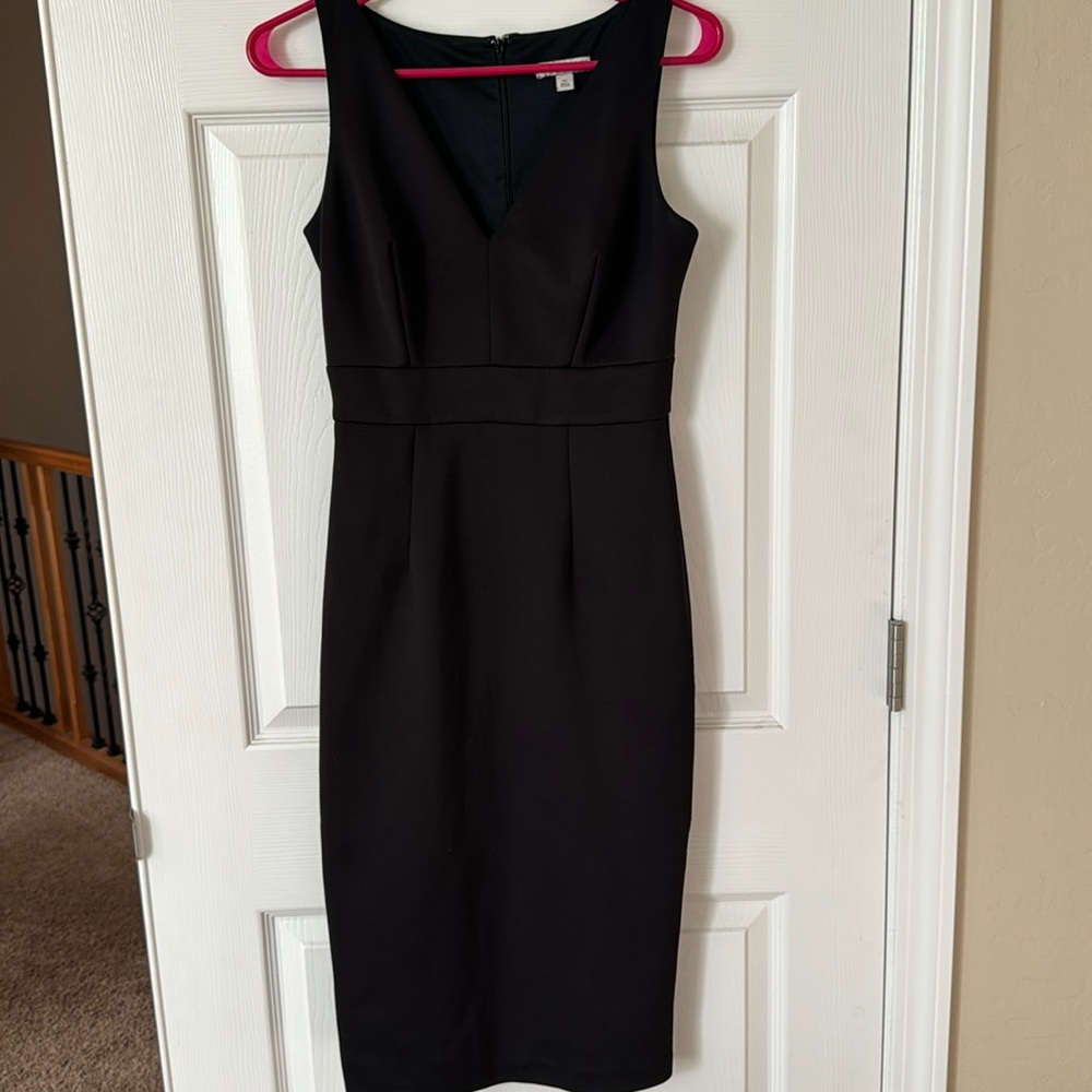 Eva Mendes black midi dress. Worn but in good condition.